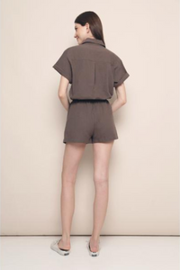 Nikolai 2-Piece Utility Set Brown