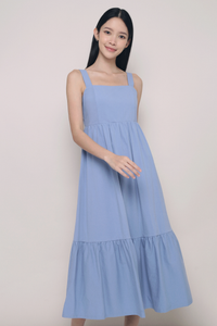 Oasis Strappy Sun Dress Blue