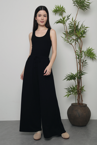 (Regular) Cloverfield Palazzo Pants Black