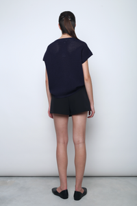 Penny Lane Eyelet Knit Wear Navy (Backorder)