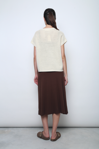 Penny Lane Eyelet Knit Wear Cream