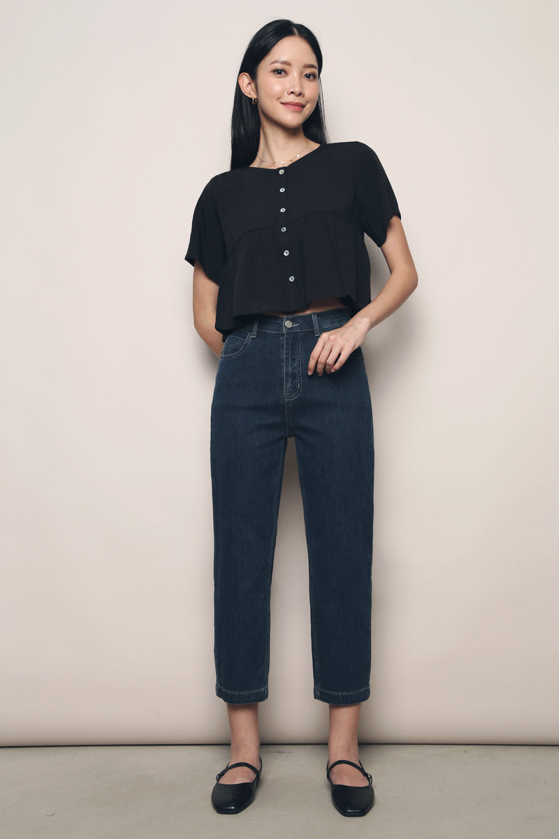 Gilda Straight Leg Denim Jeans (Restock)