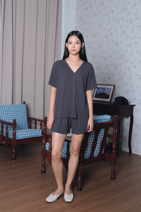 Pillow Talk 2-Piece Pajamas Set Grey