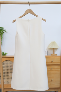 Pitch Perfect Shift Dress Oat (Backorder)