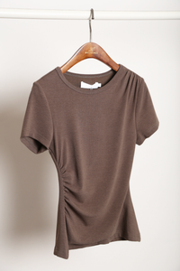 Regal V2 Ruche Tee Mocha (Backorder)