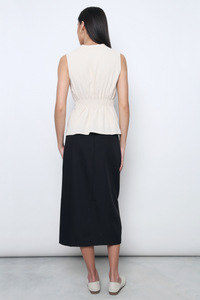 Reign Wrap Top Ivory