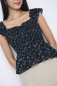 Rosa 2-Way Corset Top Black (Restock)