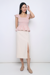 Rosa 2-Way Corset Top Blush (Restock)