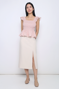 Rosa 2-Way Corset Top Blush (Restock)