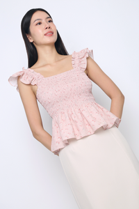 Rosa 2-Way Corset Top Blush (Restock)