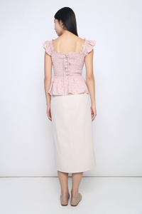 Rosa 2-Way Corset Top Blush (Restock)