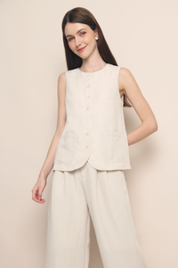 Roxie 2-Piece Smart Pants Suit Ivory