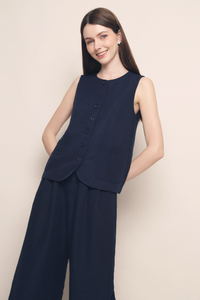 Roxie 2-Piece Smart Pants Suit Navy