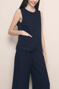 Roxie 2-Piece Smart Pants Suit Navy