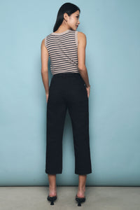 Roy Capri Pants Black