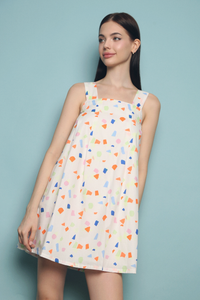 Rye Confetti Printed Dress Blue