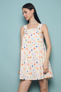 Rye Confetti Printed Dress Blue