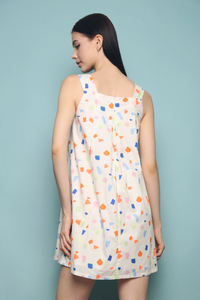 Rye Confetti Printed Dress Blue