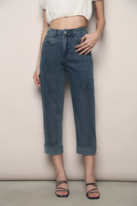 Sera Denim Cuffed Jeans (Restock)