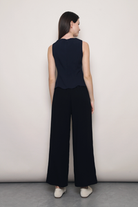 (Regular) Slow Dance Linen Pants Black (Restock)