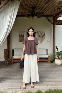 Smock About It Blouse Cocoa