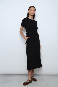 Softline Jersey Midaxi Dress Black