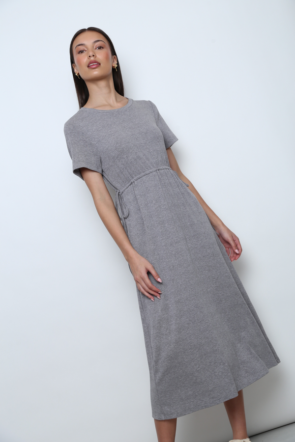 Softline Jersey Midaxi Dress Grey