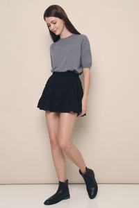 Soleil Tiered Skorts Black (Backorder)