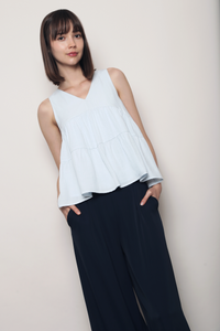 Sundae Club Tiered Top Powder Blue