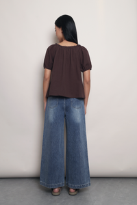 Sweet Talk Lace Top Brown (Backorder)