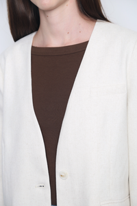 Uptown Girl Linen Blazer