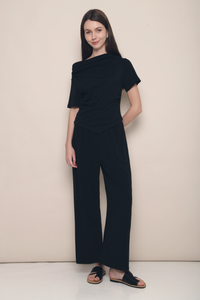 Vely Wide Leg Pants Black