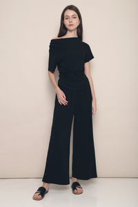 Vely Wide Leg Pants Black