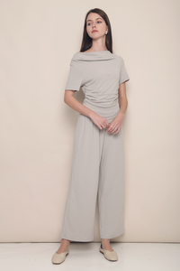 Vely Wide Leg Pants Grey