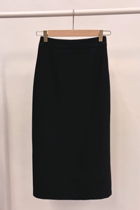 Work to Wine Midi Skirt Black (Backorder)