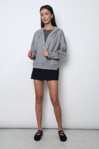 Warm Hug V2 Knit Hoodie Grey (Backorder)