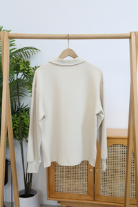 Wimbledon Polo Sweat Shirt Oat