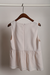 With Love Sleeveless Blouse Powder Pink
