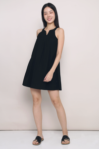 Zen Racerfront Dress Black