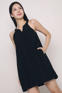 Zen Racerfront Dress Black