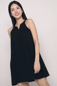 Zen Racerfront Dress Black