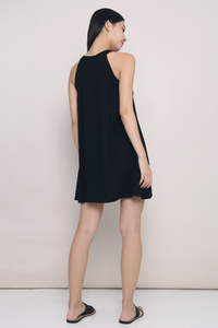 Zen Racerfront Dress Black
