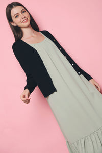 Ronna Soft Knit Cardigan Black (Restock)